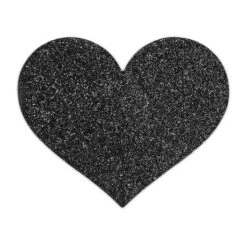 Bijou De Sein Flash Cœur Bijoux Indiscrets -Sous Vêtement Soldes bijou de sein bijoux indiscrets noir 2