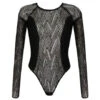 Body String En Dentelle Atelier Amour Onde Sensuelle -Sous Vêtement Soldes body atelier amour onde sensuelle noir