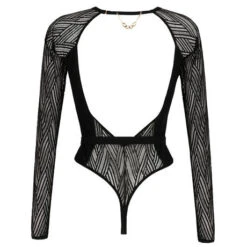 Body String En Dentelle Atelier Amour Onde Sensuelle -Sous Vêtement Soldes body atelier amour onde sensuelle noir 6