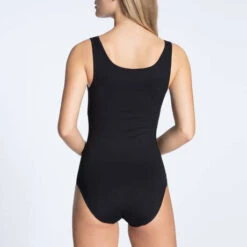 Body En Coton Calida Natural Confort -Sous Vêtement Soldes body calida natural confort noir 2