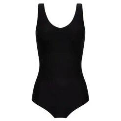Body Paddé Invisible Chantelle Soft Stretch -Sous Vêtement Soldes body chantelle soft stretch noir 1