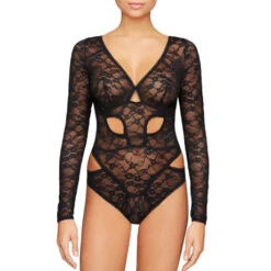 Body En Dentelle Coco De Mer Aphrodite -Sous Vêtement Soldes body coco de mer aphrodite noir 2