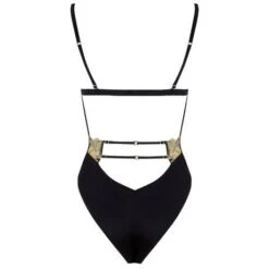 Body Coco De Mer Aria -Sous Vêtement Soldes body coco de mer aria noir or 4