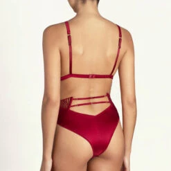 Body Coco De Mer Athena -Sous Vêtement Soldes body coco de mer athena rouge cerise 3