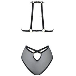 Body Harnais Edge O' Beyond Marinette Illusion -Sous Vêtement Soldes body edge o beyond marinette illusion noir 2