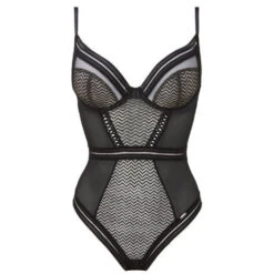 Body String Gossard Contradiction 8 Body String Gossard Contradiction -Sous Vêtement Soldes body gossard contradiction noir argent 1