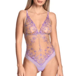 Body I.D. Sarrieri Colette -Sous Vêtement Soldes body i d sarrieri colette lilas 2