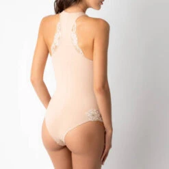 Body En Coton La Perla Souplé 7 Body En Coton La Perla Souplé -Sous Vêtement Soldes body la perla souple beige 2