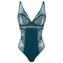 Body Louisa Bracq Matrix -Sous Vêtement Soldes body louisa bracq matrix bleu petrole 1