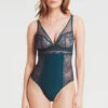 Body Louisa Bracq Matrix -Sous Vêtement Soldes body louisa bracq matrix bleu petrole