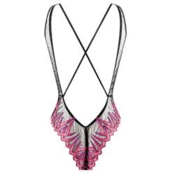 Body String Louisa Bracq Virtual Sunset -Sous Vêtement Soldes body louisa bracq virtual sunset noir fuchsia 2