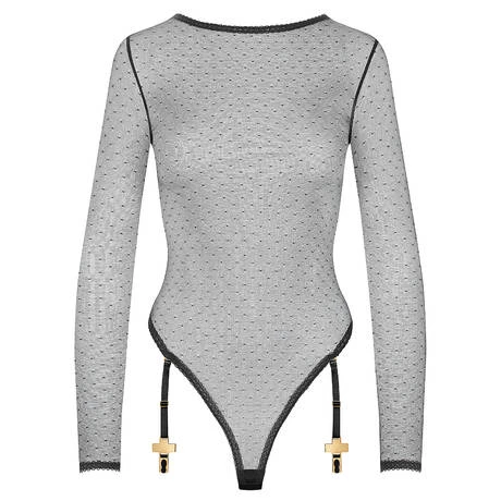 Body String Manches Longues Porte-jarretelles Maison Close Inspiration Divine 4 Body String Manches Longues Porte-jarretelles Maison Close Inspiration Divine – Image 2