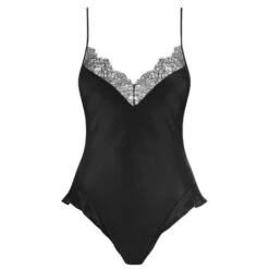 Body String En Soie Maison Close Rendez-vous -Sous Vêtement Soldes body maison close rendez vous noir 7