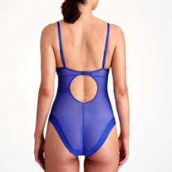 Body Sans Armatures Marie Jo Nellie -Sous Vêtement Soldes body marie jo nellie bleu electrique 3