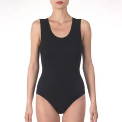 Body En Laine Mérinos Oscalito Aosta -Sous Vêtement Soldes body oscalito aosta noir 2