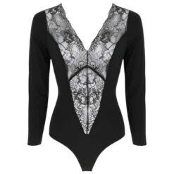 Body Manches Longues Oscalito Luxury Treats -Sous Vêtement Soldes body oscalito luxury treats noir 1