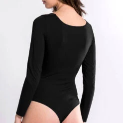 Body Manches Longues Oscalito Luxury Treats -Sous Vêtement Soldes body oscalito luxury treats noir 3
