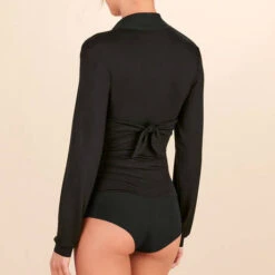Body Manches Longues Baylee Pain De Sucre Homewear -Sous Vêtement Soldes body pain de sucre homewear noir 4