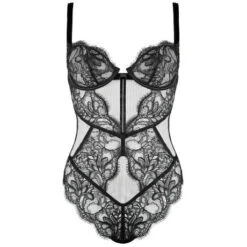 Body String En Dentelle Prelude Valse -Sous Vêtement Soldes body prelude valse noir 1