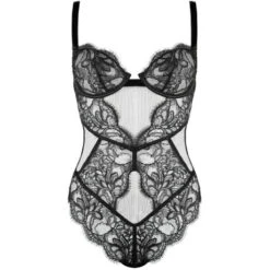 Body String En Dentelle Prelude Valse -Sous Vêtement Soldes body prelude valse noir 3
