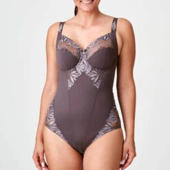 Body PrimaDonna Orlando -Sous Vêtement Soldes body primadonna orlando violet fonce 2