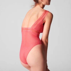 Simone Perele Body Simone By SP Simone Pérèle Iris -Sous Vêtement Soldes body simone perele iris corail 4