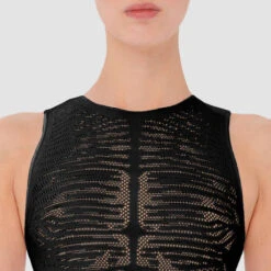 Body String Wolford Zebra -Sous Vêtement Soldes body wolford zebra noir 2