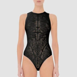 Body String Wolford Zebra