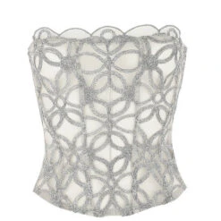 Corset I.D. Sarrieri Anastasia -Sous Vêtement Soldes corset i d sarrieri anastasia argent 1