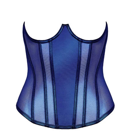 Corset Seins Nus Maison Close Blue Angel 4 Corset Seins Nus Maison Close Blue Angel – Image 2