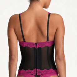 Corset Armatures Marie Jo Adelade -Sous Vêtement Soldes corset marie jo adelade rose noir 3