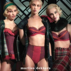 Corset Marlies Dekkers Arasaid 11 Corset Marlies Dekkers Arasaid -Sous Vêtement Soldes corset marlies dekkers arasaid noir rouge 4