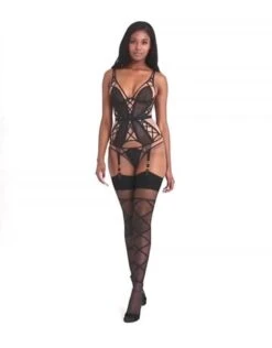 Guêpière Agent Provocateur Cherise 11 Guêpière Agent Provocateur Cherise -Sous Vêtement Soldes guepiere agent provocateur cherise noir 2