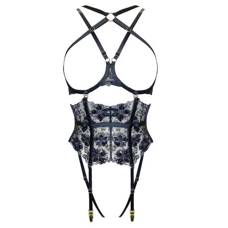 Guêpière Seins Nus Modulable Bordelle Vita 4 Guêpière Seins Nus Modulable Bordelle Vita – Image 2