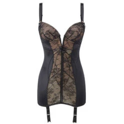 Guêpière Robe Gossard Retrolution VIP -Sous Vêtement Soldes guepiere gossard retrolution vip noir nude 1