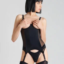 Guêpière Seins Nus Maison Close Pure Tentation