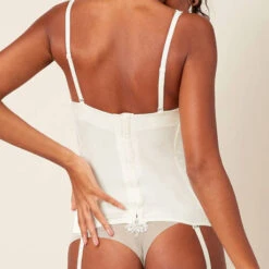 Simone Perele Guêpière Simone Pérèle Wish -Sous Vêtement Soldes guepiere simone perele wish naturel 3