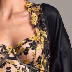 Guêpière Studio Pia Soraya -Sous Vêtement Soldes guepiere studio pia soraya noir or 3