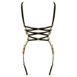 Guêpière Studio Pia Soraya -Sous Vêtement Soldes guepiere studio pia soraya noir or 4