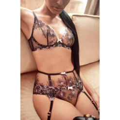 Porte-jarretelles Agent Provocateur Kaylie -Sous Vêtement Soldes porte jarretelles agent provocateur kaylie noir 5