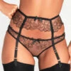 Porte-jarretelles Agent Provocateur Maysie 2 Porte-jarretelles Agent Provocateur Maysie -Sous Vêtement Soldes porte jarretelles agent provocateur maysie noir