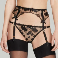 Porte-jarretelles Agent Provocateur Milena 10 Porte-jarretelles Agent Provocateur Milena -Sous Vêtement Soldes porte jarretelles agent provocateur milena noir 2