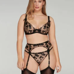 Porte-jarretelles Agent Provocateur Milena 12 Porte-jarretelles Agent Provocateur Milena -Sous Vêtement Soldes porte jarretelles agent provocateur milena noir 4