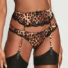 Porte-jarretelles En Soie Agent Provocateur Molly 1 Porte-jarretelles En Soie Agent Provocateur Molly -Sous Vêtement Soldes porte jarretelles agent provocateur molly leopard