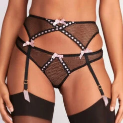 Porte-jarretelles Résille Agent Provocateur Rozey