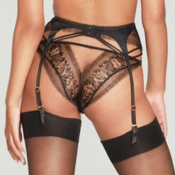 Porte-jarretelles En Dentelle Agent Provocateur Tanya 9 Porte-jarretelles En Dentelle Agent Provocateur Tanya -Sous Vêtement Soldes porte jarretelles agent provocateur tanya noir 2