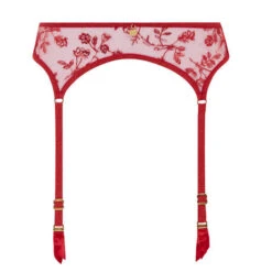 Sous Vêtement Soldes -Sous Vêtement Soldes porte jarretelles agent provocateur zadi rouge 1