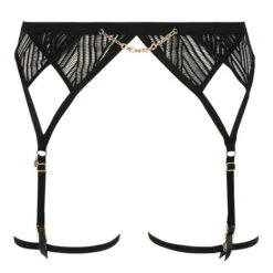 Sous Vêtement Soldes -Sous Vêtement Soldes porte jarretelles atelier amour onde sensuelle noir 1