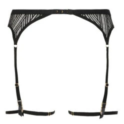 Porte-jarretelles En Dentelle Atelier Amour Onde Sensuelle -Sous Vêtement Soldes porte jarretelles atelier amour onde sensuelle noir 2