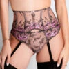Serre-taille Aubade À Fleur De Toi 1 Serre-taille Aubade À Fleur De Toi -Sous Vêtement Soldes porte jarretelles aubade a fleur de toi rose noir